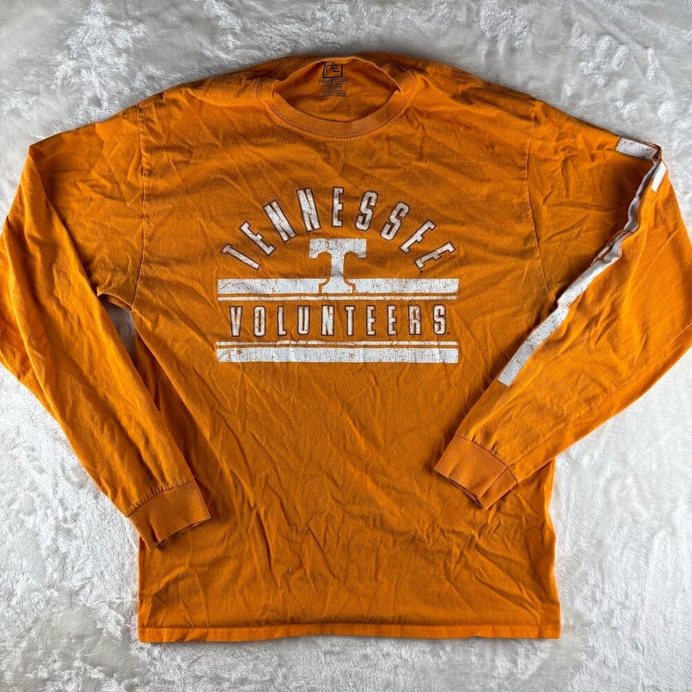 Pro Edge Tennessee Volunteers Shirt UT Vols Long Sleeve Men's L 42/44